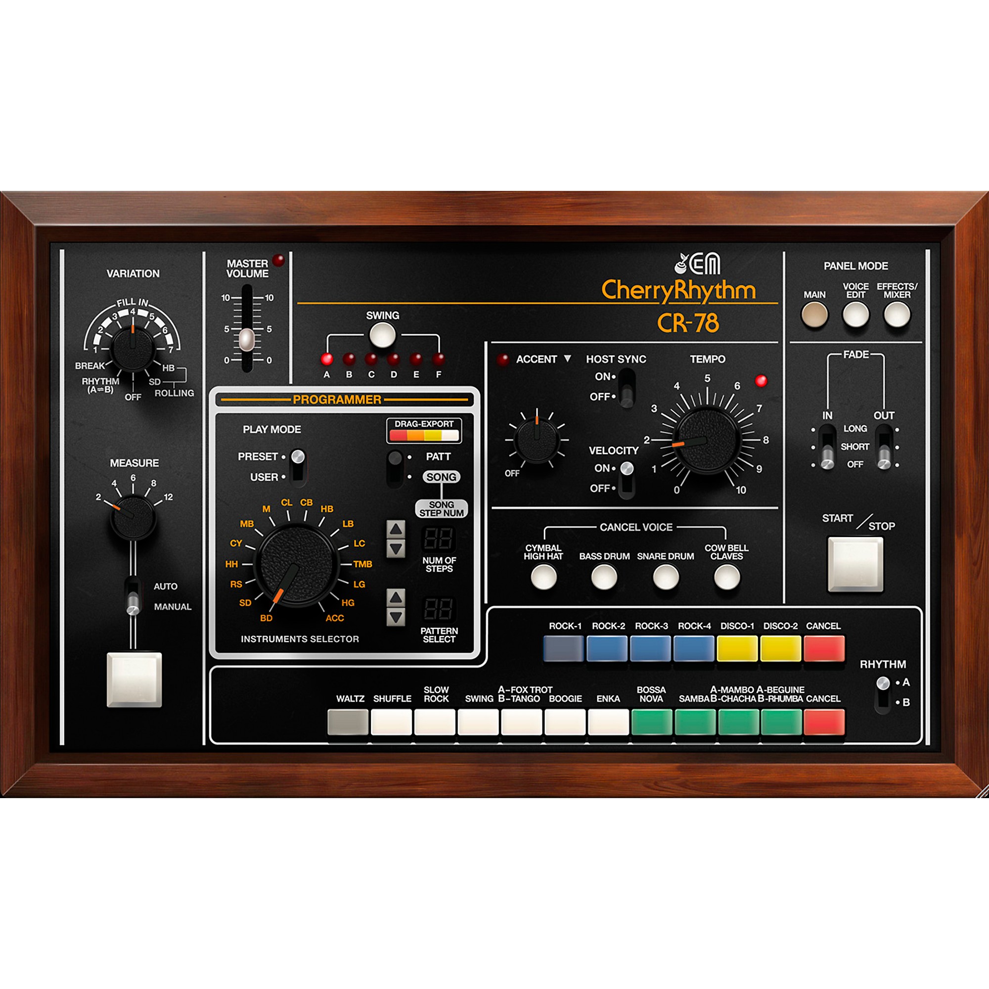 Cherry Audio CR-78 Drum Machine | Guitar Center Cherry Audio CR-78 Drum Machine | Guitar Center