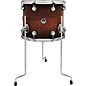 DW DWe Wireless Acoustic/Electronic Convertible Floor Tom with Legs 14 x 12 in. Exotic Curly Maple Black Burst thumbnail