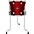 ... DW DWe Wireless Acoustic/Electronic Convertible Floor Tom with Legs 14 x 12 in. Lacquer Custom Specialty Black Cherry Metallic