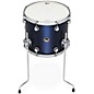 DW DWe Wireless Acoustic/Electronic Convertible Floor Tom with Legs 14 x 12 in. Lacquer Custom Specialty Midnight Blue Met...