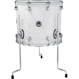 DW DWe Wireless Acoustic/Electronic Convertible Floor Tom with Legs 16 x 14 in. Finish Ply White Marine Pearl