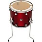 DW DWe Wireless Acoustic/Electronic Convertible Floor Tom with Legs 16 x 14 in. Lacquer Custom Specialty Black Cherry Meta...