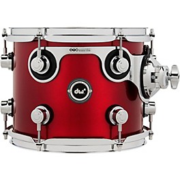 DW ... DW DWe Wireless Acoustic/Electronic Convertible Tom with STM 10 x 8 in. Lacquer Custom Specialty Black Cherry Metallic