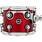 DW DWe Wireless Acoustic/Electronic Convertible Tom with STM 10 x 8 in. Lacquer Custom Specialty Black Cherry Metallic thumbnail