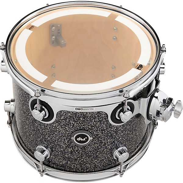 DW DWe Wireless Acoustic/Electronic Convertible Tom with STM 12 x 9 in. Finish Ply Black Galaxy