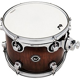 DW DWe Wireless Acoustic/Electronic Convertible Tom with STM 12 x 9 in. Exotic Curly Maple Black Burst