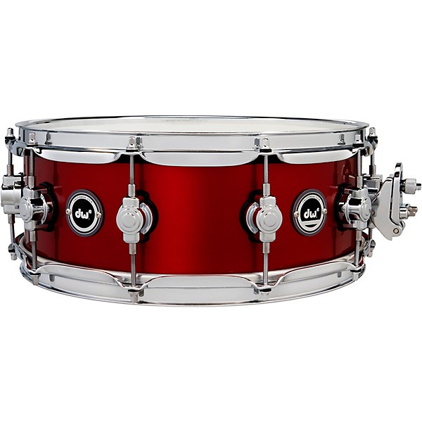 DW DWe Wireless Acoustic/Electronic Convertible Snare Drum 14 x 5 in. Lacquer Custom Specialty Black Cherry Metallic