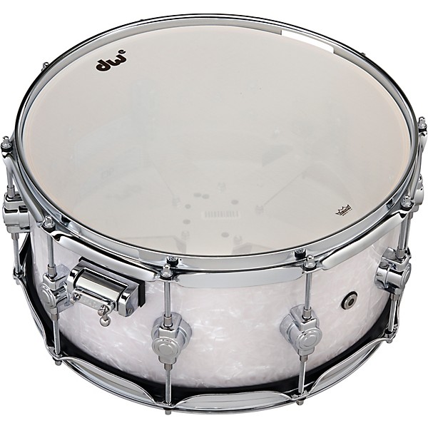DW DWe Wireless Acoustic/Electronic Convertible Snare Drum 14 x 6.5 in. Finish Ply White Marine Pearl
