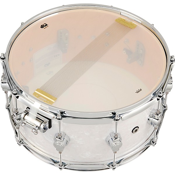 DW DWe Wireless Acoustic/Electronic Convertible Snare Drum 14 x 6.5 in. Finish Ply White Marine Pearl