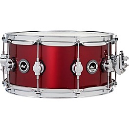 DW ... DW DWe Wireless Acoustic/Electronic Convertible Snare Drum 14 x 6.5 in. Lacquer Custom Specialty Black Cherry Metallic