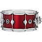 DW DWe Wireless Acoustic/Electronic Convertible Snare Drum 14 x 6.5 in. Lacquer Custom Specialty Black Cherry Metallic thumbnail