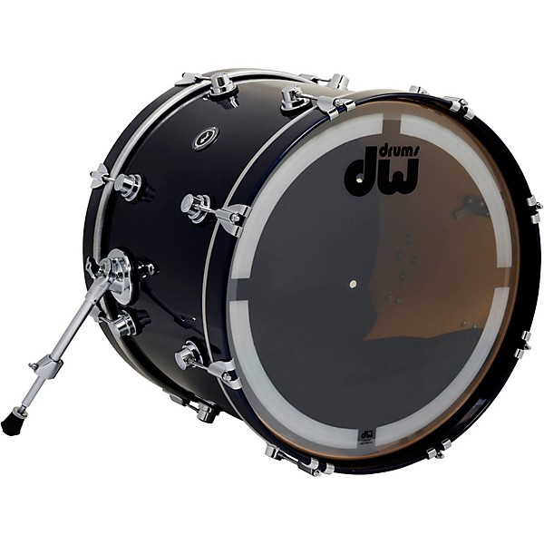 DW DWe Wireless Acoustic/Electronic Convertible Bass Drum 20 x 14 in. Lacquer Custom Specialty Midnight Blue Metallic