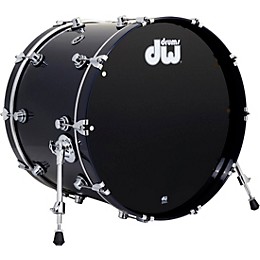 DW DWe Wireless Acoustic/Electronic Convertible Bass Drum 22 x 16 in. Lacquer Custom Specialty Midnight Blue Metallic