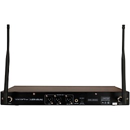VocoPro Professional Two-User Digital PLL Wireless Microphone Receiver