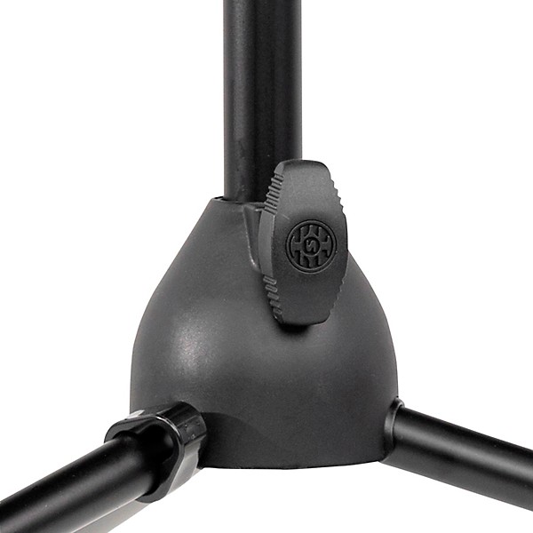 Shure Deluxe Tripod Mic Stand with Pistol Grip One-Handed Clutch Black