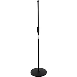 Shure Round Base Mic Stand with Standard Height Adjustable Twist Clutch - 12" Base Black