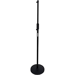 Shure Round Base Mic Stand with Standard Height Adjustable Twist Clutch - 10" Base Black