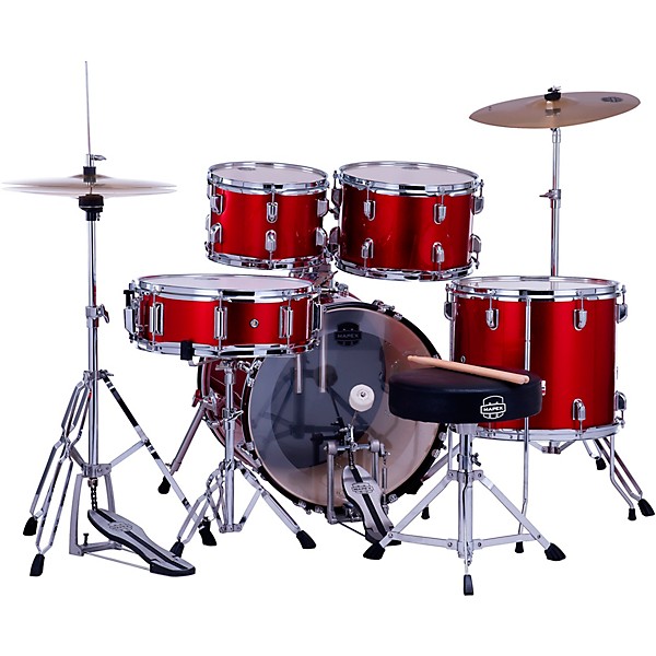 Mapex Comet 5-Piece Drum Kit With 18" Bass Drum Infra Red