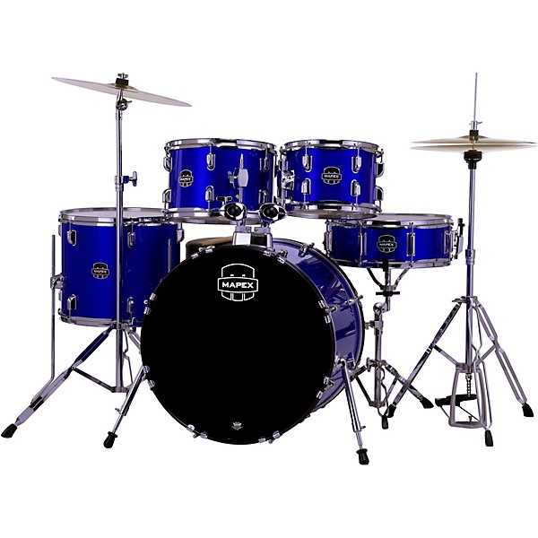 Mapex Comet 5-Piece Drum Kit With 20" Bass Drum Indigo Blue