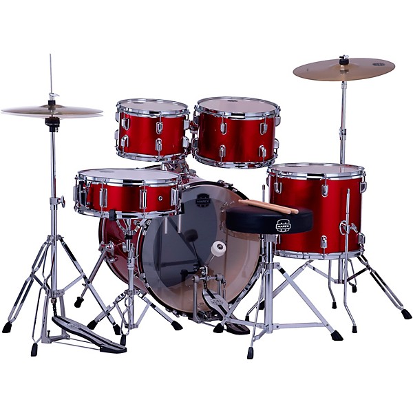 Mapex Comet 5-Piece Drum Kit With 20" Bass Drum Infra Red