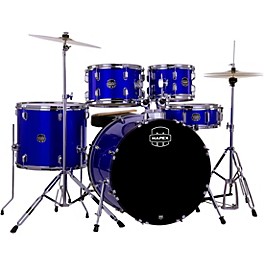 Mapex Comet 5-Piece Complete Drum Kit With 22" Bass D... Mapex Comet 5-Piece Complete Drum Kit With 22" Bass Drum Indigo Blue