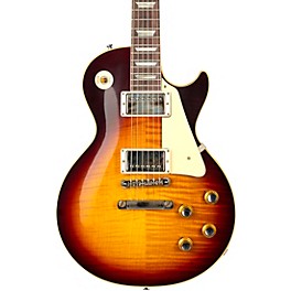 Gibson Custom M2M 1960 Les Paul Standard Reissue VOS (Hand Select Top) Electric Guitar Bourbon Burst