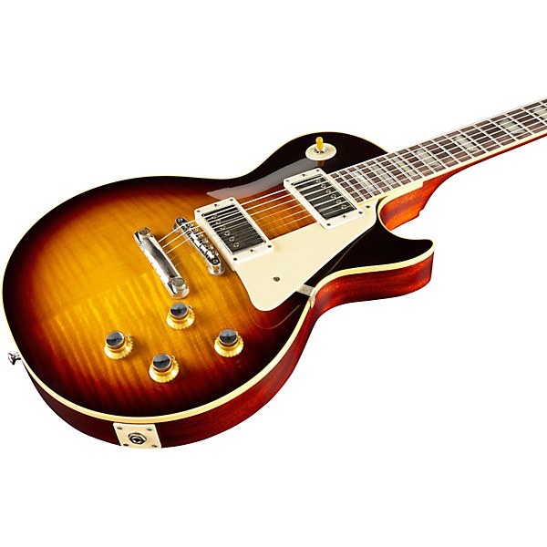 Gibson Custom M2M 1960 Les Paul Standard Reissue VOS (Hand Select Top) Electric Guitar Bourbon Burst