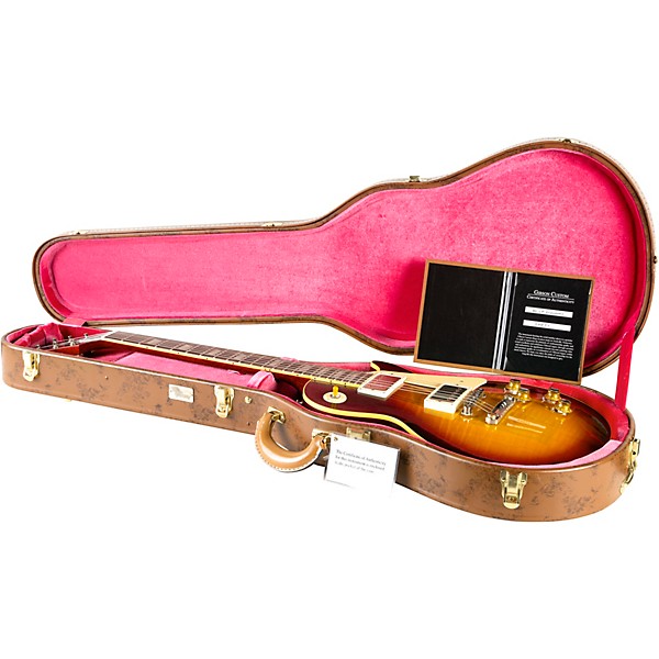 Gibson Custom M2M 1960 Les Paul Standard Reissue VOS (Hand Select Top) Electric Guitar Bourbon Burst