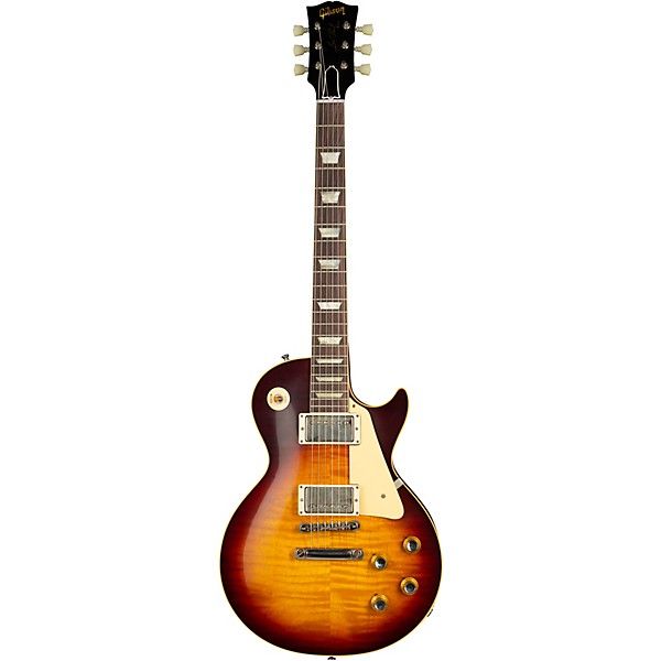 Gibson Custom M2M 1960 Les Paul Standard Reissue VOS (Hand Select Top) Electric Guitar Bourbon Burst