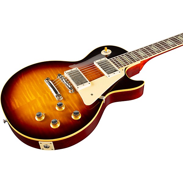 Gibson Custom M2M 1960 Les Paul Standard Reissue VOS (Hand Select Top) Electric Guitar Bourbon Burst