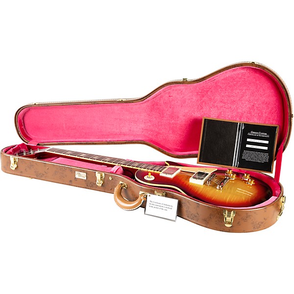 Gibson Custom M2M 1959 Les Paul Standard Reissue VOS (Hand Select Top) Electric Guitar Tri Burst