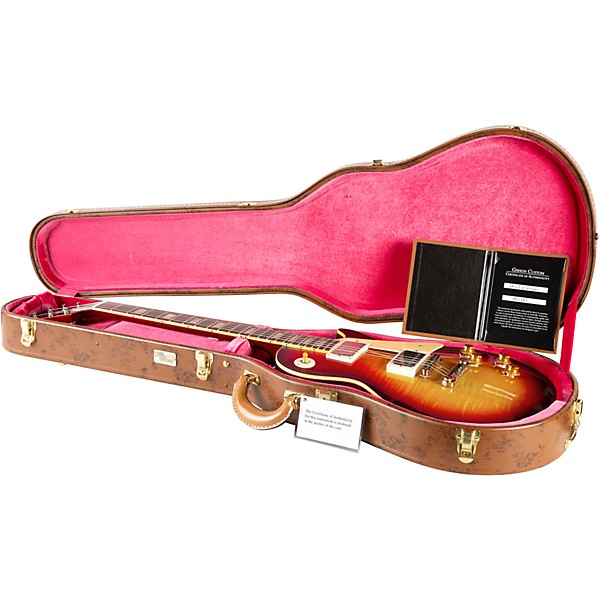 Gibson Custom M2M 1959 Les Paul Standard Reissue VOS (Hand Select Top) Electric Guitar Tri Burst