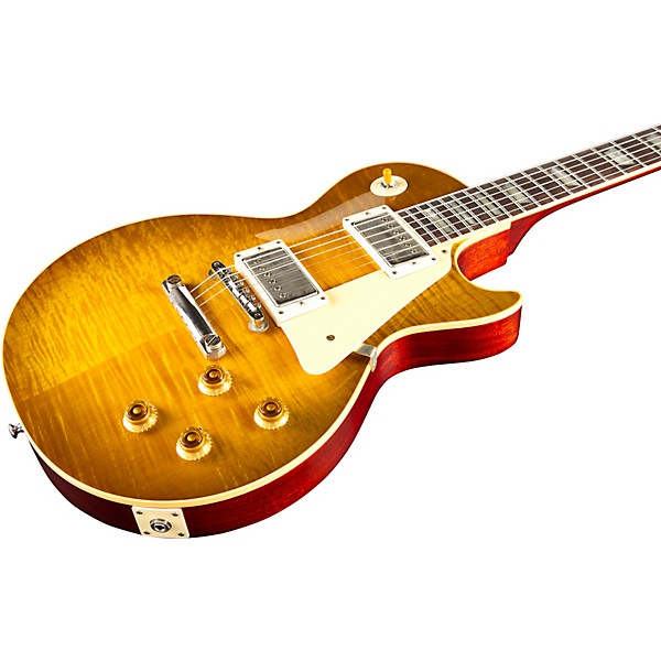 Gibson Custom M2M 1959 Les Paul Standard Reissue VOS (Hand Select Top) Electric Guitar Green Lemon