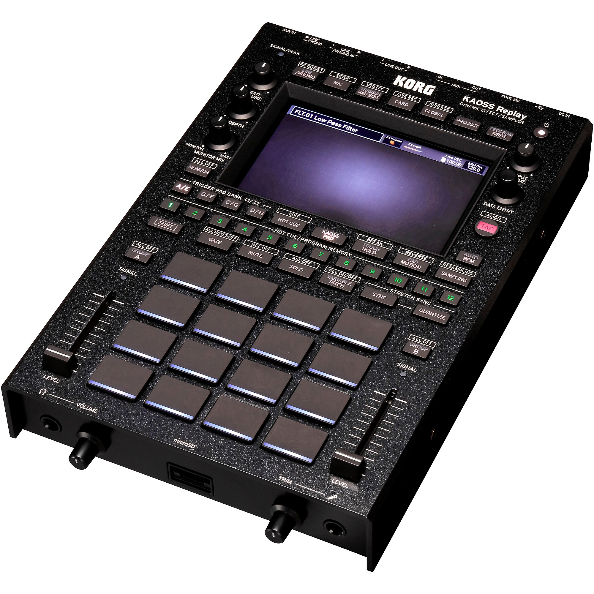 Open Box KORG KAOSS Replay Dynamic Effects Processor and Sampler