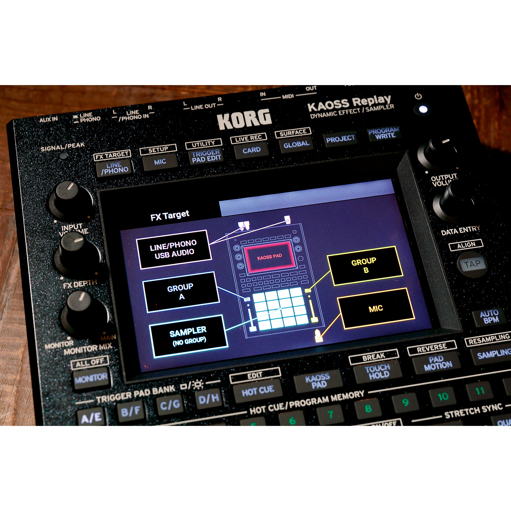 DJ機材 KORG KAOSS Replay - Dynamic Effect 5837fabd76538892de093cf1352daa