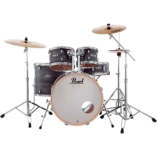 Pearl Export Limited Edition 5-Piece Shell Pack with 22" Bass Drum - Nimbus Midnight