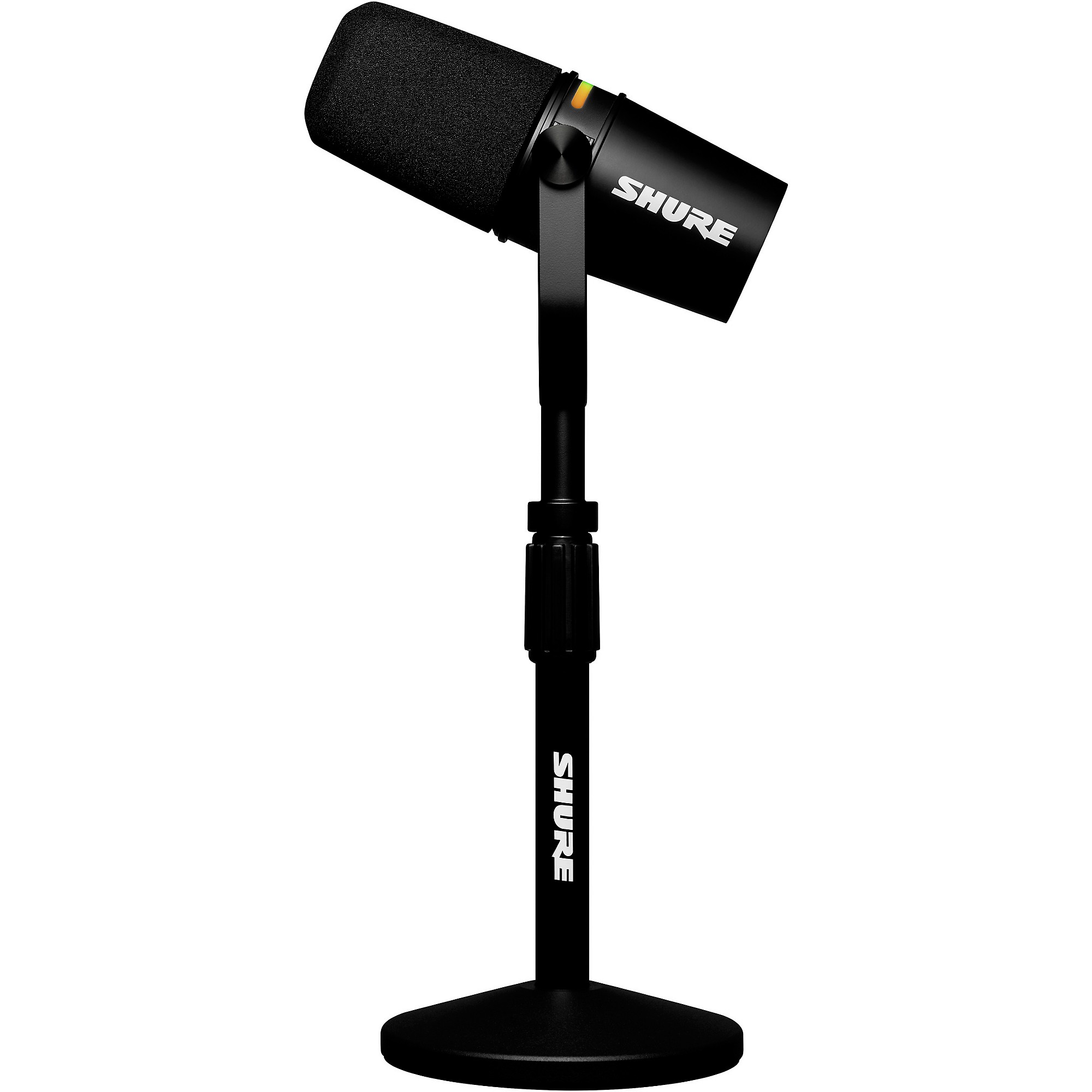 Shure MV7+ Podcast Kit With Stand Black | Guitar Center