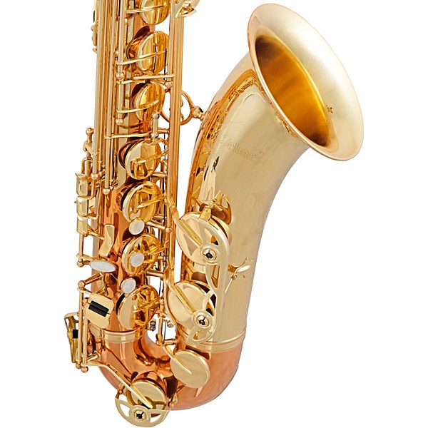 Selmer Selmer Tenor Saxophone, Lacquer Finish, Lightweight Case, Selmer R404 Mouthpiece Copper Brass Body Gold Lacquer Keys