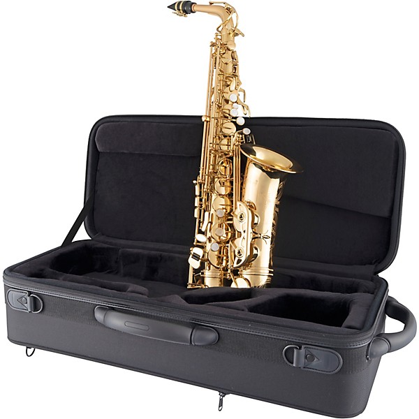 Selmer Selmer Alto Saxophone, Lacquer Finish, Lightweight Case, Selmer R402 Mouthpiece Lacquer Gold Lacquer Keys