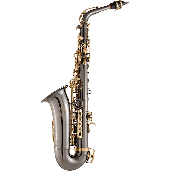 Selmer Selmer Alto Saxophone, Lacquer Finish, Lightweight Case, Selmer R402 Mouthpiece Black Nickel Body Gold Lacquer Keys