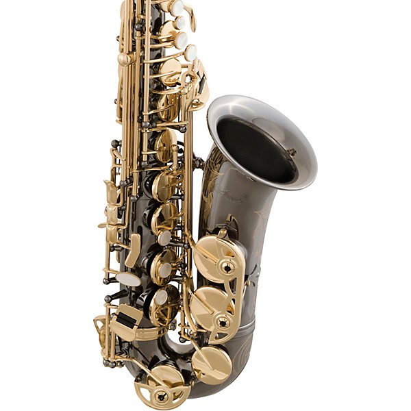 Selmer Selmer Alto Saxophone, Lacquer Finish, Lightweight Case, Selmer R402 Mouthpiece Black Nickel Body Gold Lacquer Keys