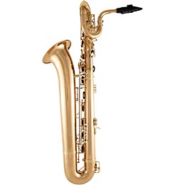 Selmer Selmer Baritone Saxophone, Lacquer Finish, Wheeled ABS Case, Selmer R405 Mouthpiece Lacquer Gold Lacquer Keys