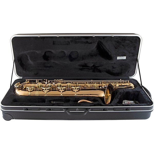 Selmer Selmer Baritone Saxophone, Lacquer Finish, Wheeled ABS Case, Selmer R405 Mouthpiece Lacquer Gold Lacquer Keys