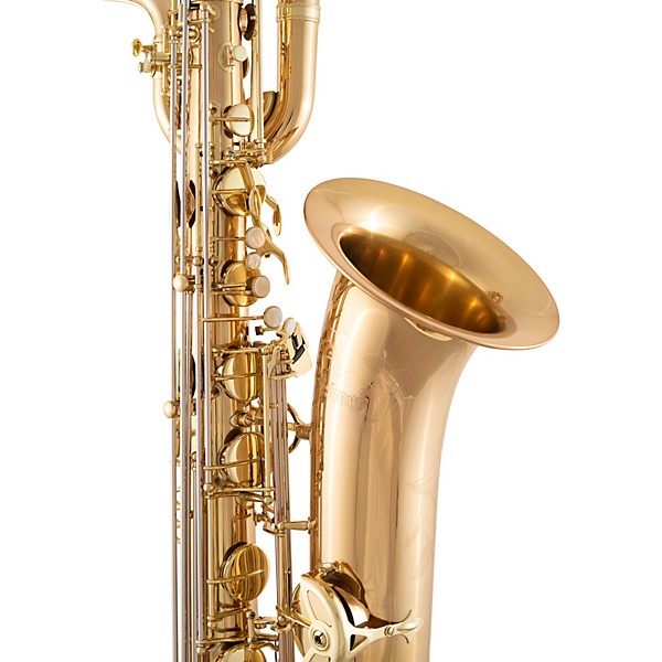 Selmer Selmer Baritone Saxophone, Lacquer Finish, Wheeled ABS Case, Selmer R405 Mouthpiece Lacquer Gold Lacquer Keys