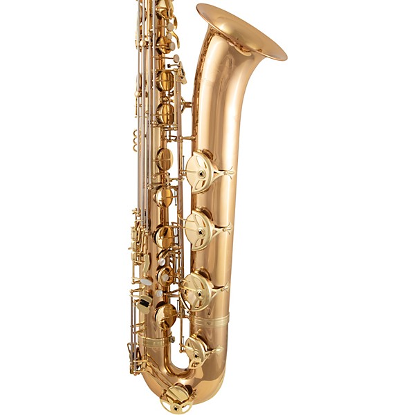 Selmer Selmer Baritone Saxophone, Lacquer Finish, Wheeled ABS Case, Selmer R405 Mouthpiece Lacquer Gold Lacquer Keys