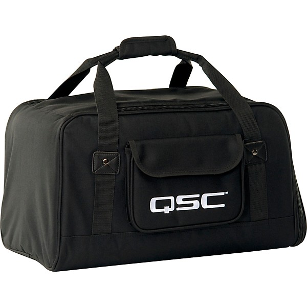 QSC K8.2 Powered Speaker Pair With Tote Bags