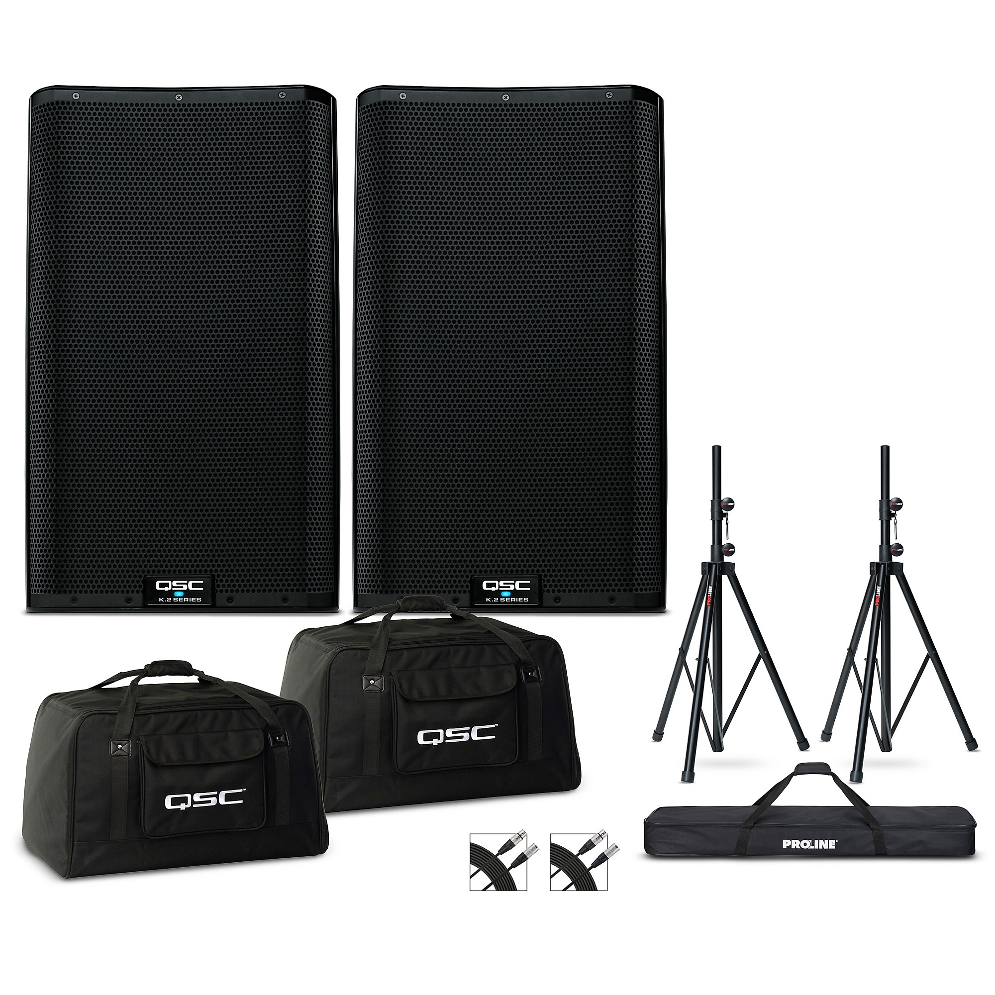 スピーカー・ウーファー QSC K Seri ( K12) QSC K12.2 2,000-watt 12-inch Powered Speaker | Sweetwater