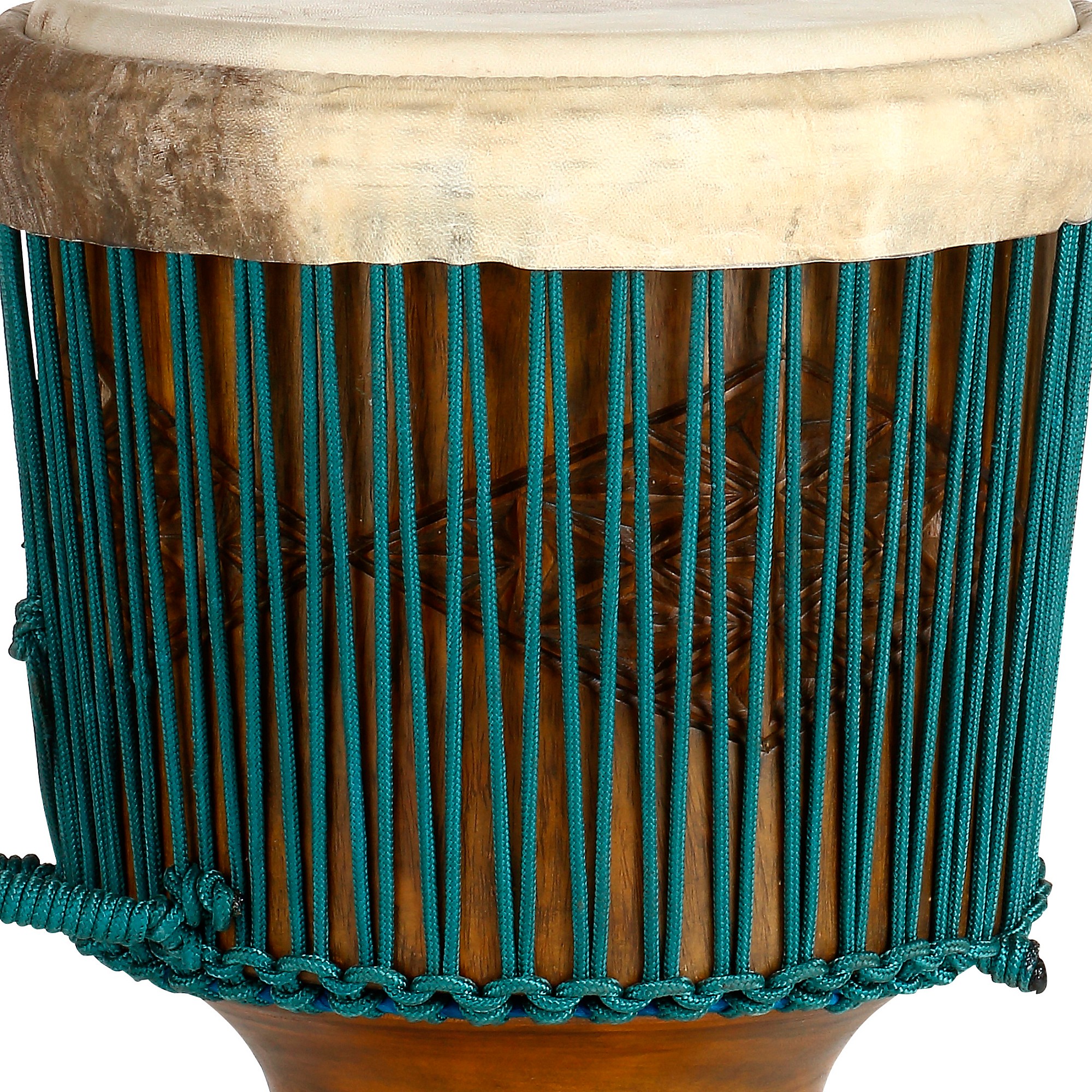 サク ジャンベ Djembe Djembe Drum, 7.5 inch head x 12.5 inches tall