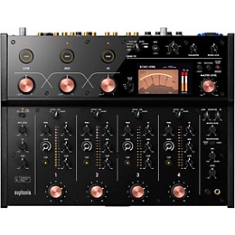 AlphaTheta EUPHONIA Professional 4-Channel Rotary Mixer with CDJ-3000 Professional DJ Media Player Pair