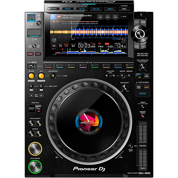 AlphaTheta EUPHONIA Professional 4-Channel Rotary Mixer with CDJ-3000 Professional DJ Media Player Pair